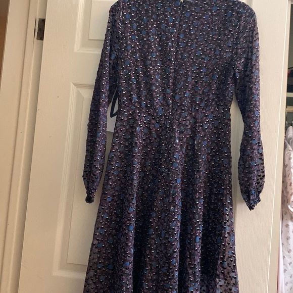 Maje Revana Printed Midi Dress - Picture 5 of 6